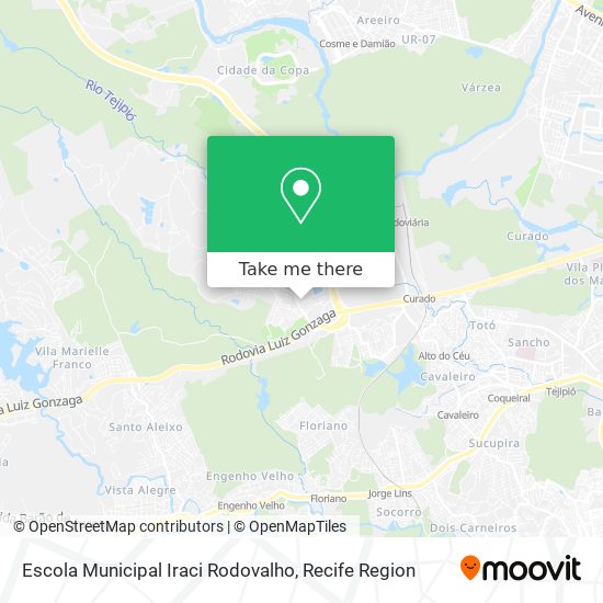 Escola Municipal  Iraci Rodovalho map