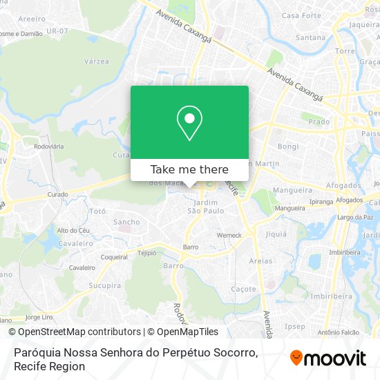 Paróquia Nossa Senhora do Perpétuo Socorro map