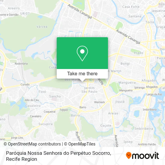 Paróquia Nossa Senhora do Perpétuo Socorro map