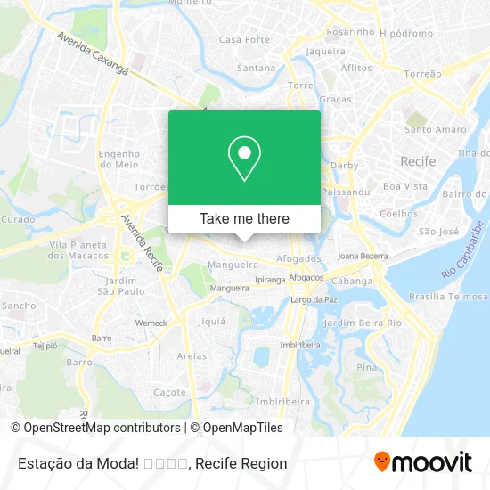 Mapa Estação da Moda! 👔👗👜👛