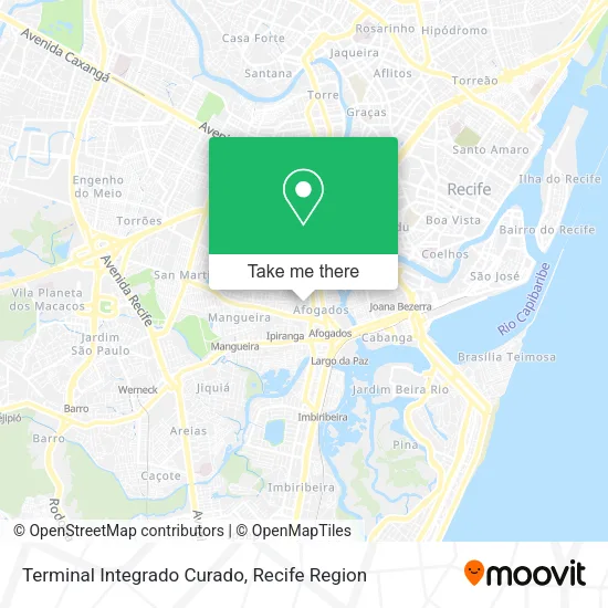 Terminal Integrado Curado map