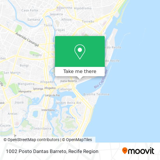 1002 Posto Dantas Barreto map
