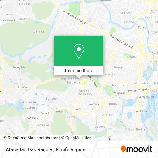 Mapa Atacadão Das Rações