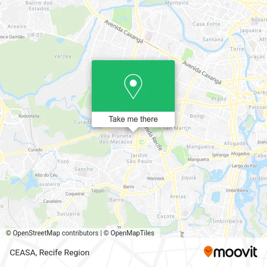 CEASA map