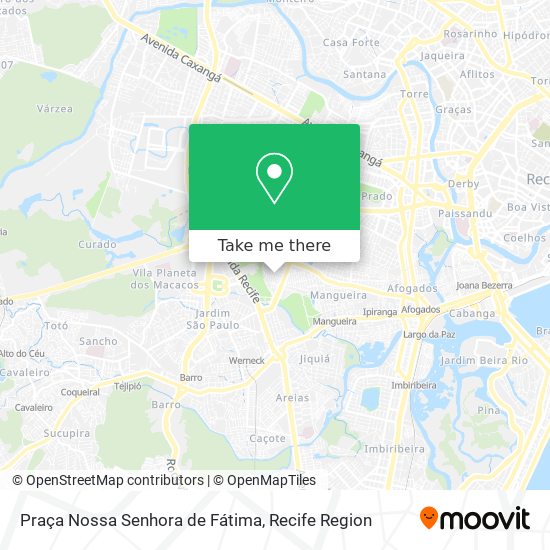 Praça Nossa Senhora de Fátima map