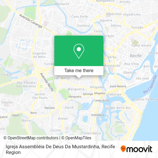 Igreja Assembléia De Deus Da Mustardinha map