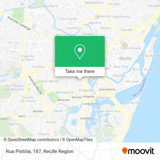 Rua Pistóia, 187 map