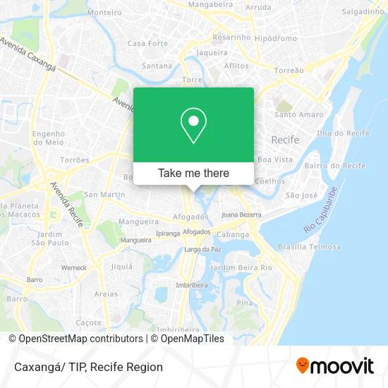 Caxangá/ TIP map