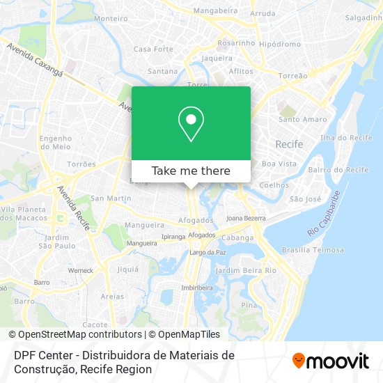 DPF Center - Distribuidora de Materiais de Construção map