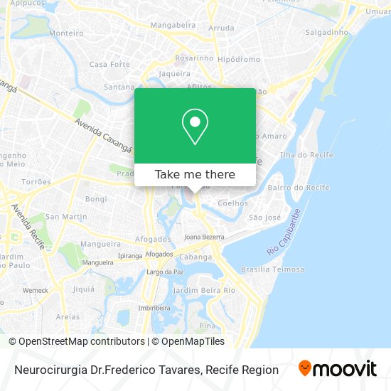 Neurocirurgia Dr.Frederico Tavares map