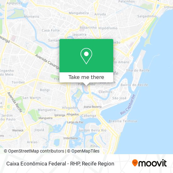 Mapa Caixa Econômica Federal - RHP