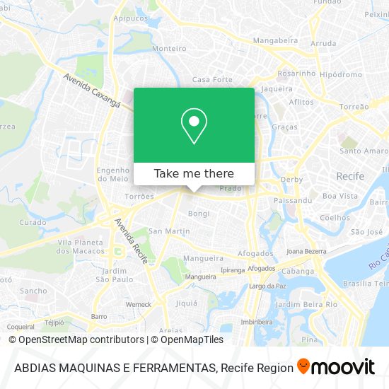 ABDIAS MAQUINAS E FERRAMENTAS map