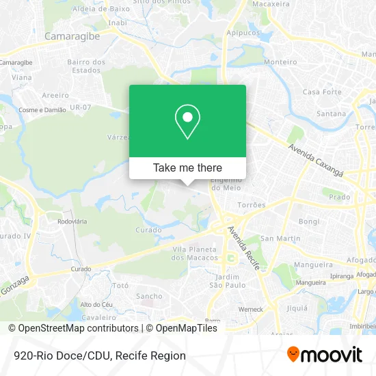 920-Rio Doce/CDU map
