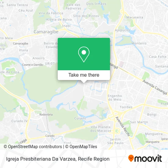 Igreja Presbiteriana Da Varzea map