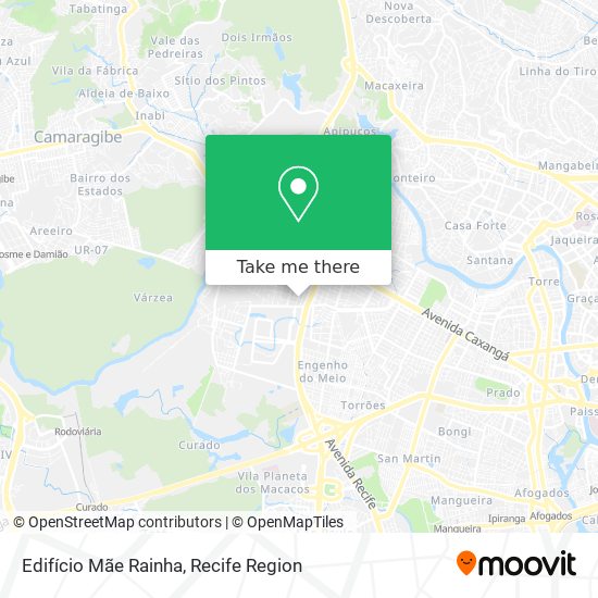 Edifício Mãe Rainha map