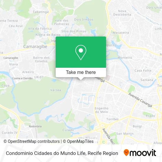 Condominio Cidades do Mundo Life map