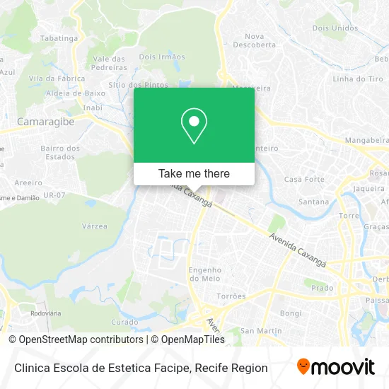 Clinica Escola de Estetica Facipe map