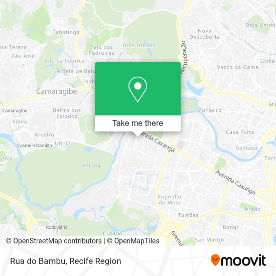 Rua do Bambu map