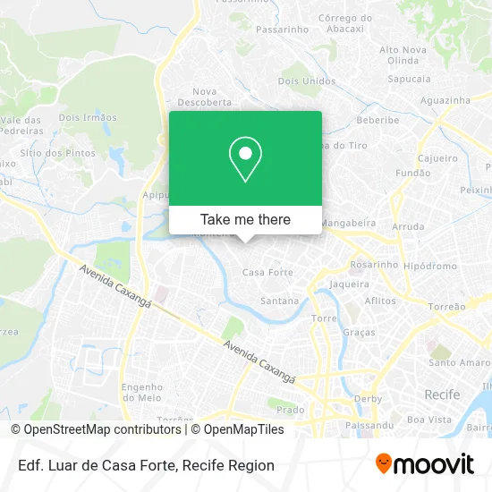 Edf. Luar de Casa Forte map