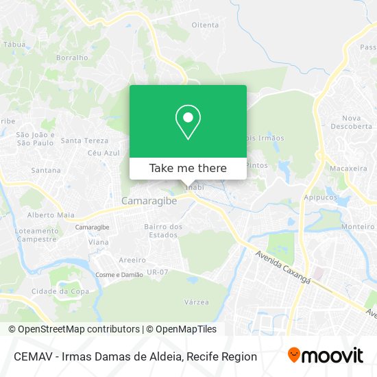 CEMAV - Irmas Damas de Aldeia map