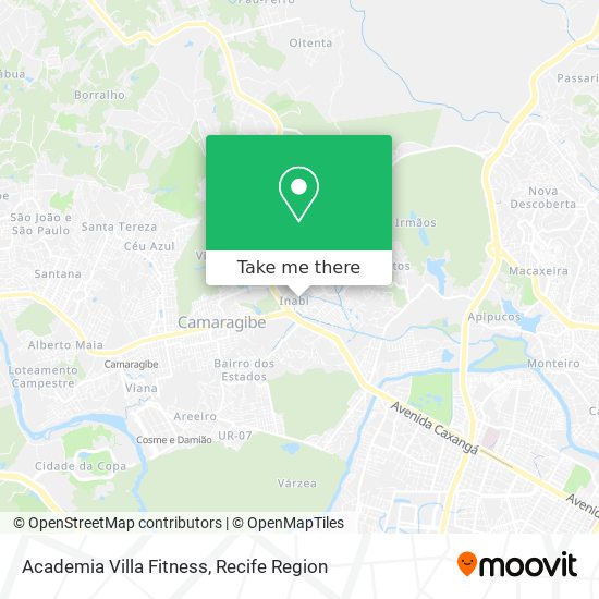 Academia Villa Fitness map