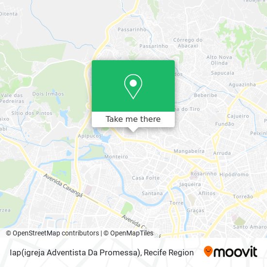 Iap(igreja Adventista Da Promessa) map