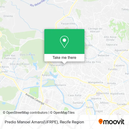 Predio Manoel Amaro(UFRPE) map