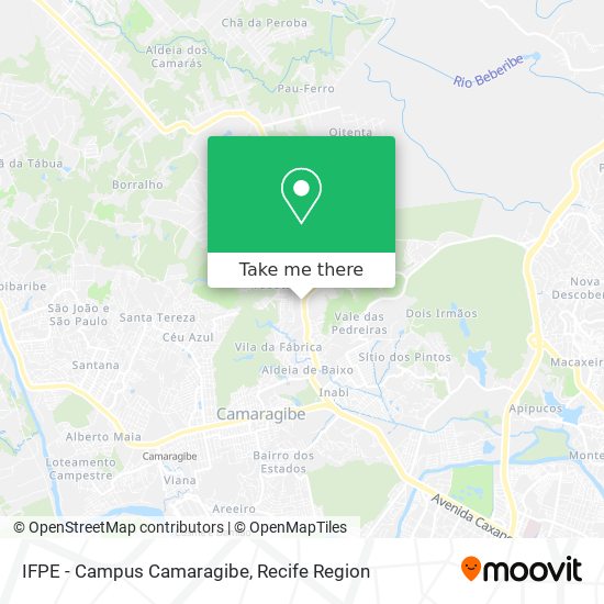 IFPE - Campus Camaragibe map