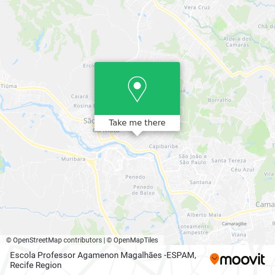 Escola Professor Agamenon Magalhães -ESPAM map