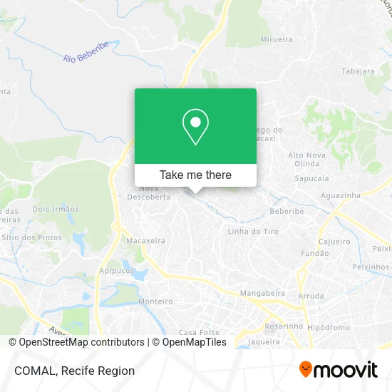 COMAL map