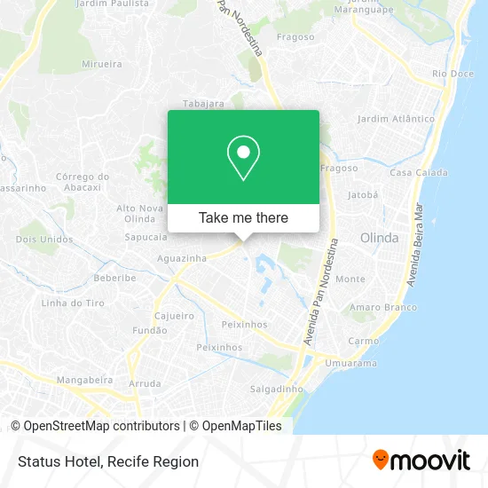 Status Hotel map