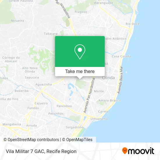 Vila Militar 7 GAC map