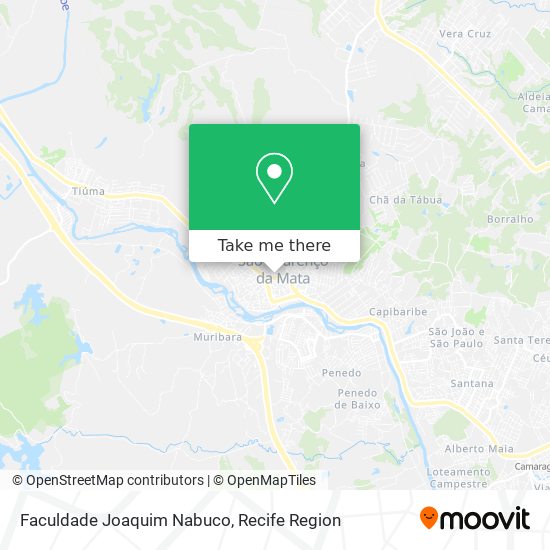 Faculdade Joaquim Nabuco map