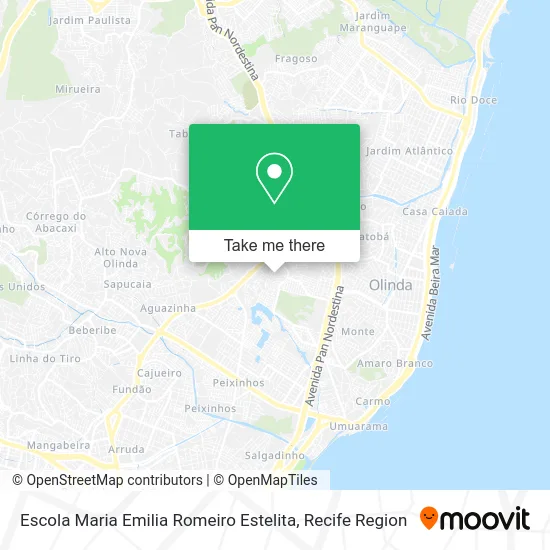 Escola Maria Emilia Romeiro Estelita map