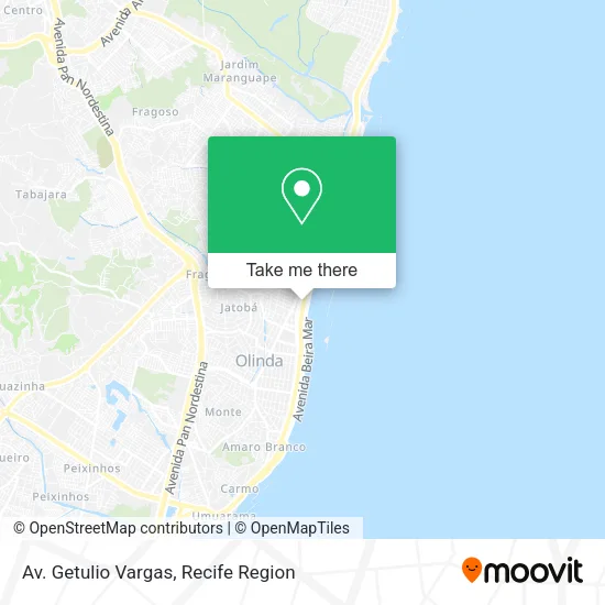 Av. Getulio Vargas map