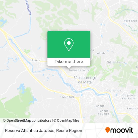 Reserva Atlantica Jatobás map