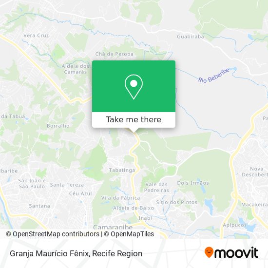 Granja Maurício Fênix map