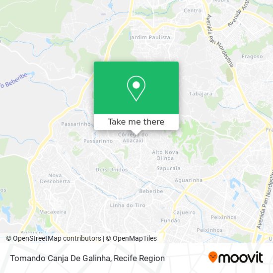 Tomando Canja De Galinha map