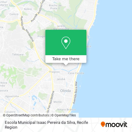 Escola Municipal Isaac Pereira da Silva map