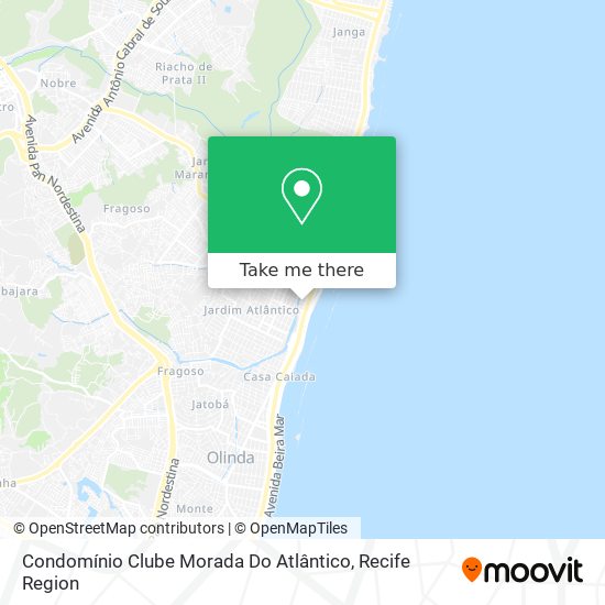 Condomínio Clube Morada Do Atlântico map