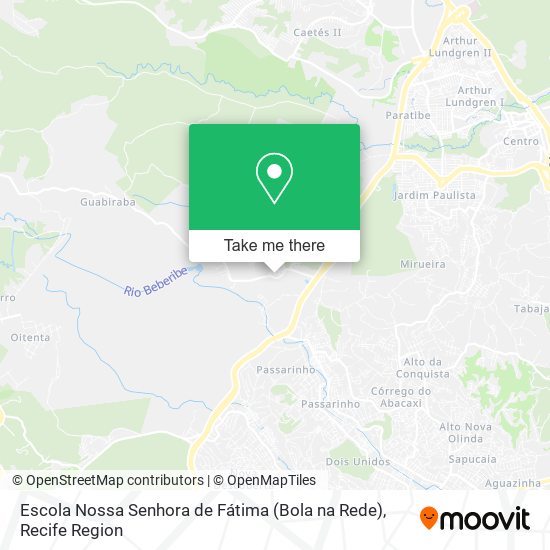 Escola Nossa Senhora de Fátima (Bola na Rede) map
