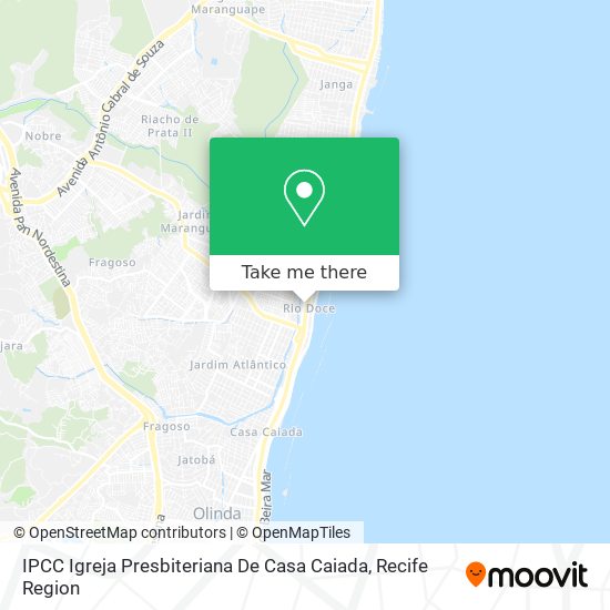IPCC Igreja Presbiteriana De Casa Caiada map