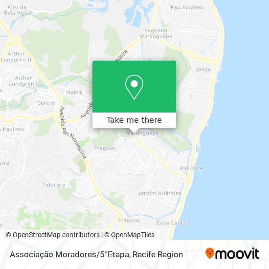 Associação Moradores/5°Etapa map