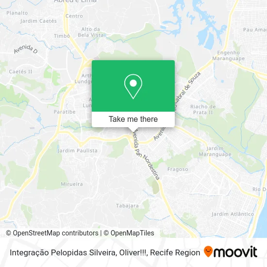 Integração Pelopidas Silveira, Oliver!!! map