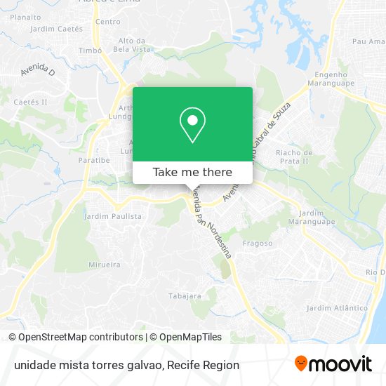 unidade mista torres galvao map