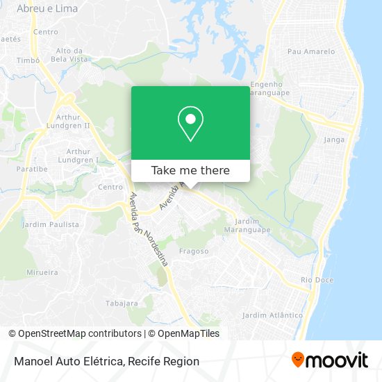 Manoel Auto Elétrica map