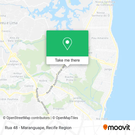 Rua 48 - Maranguape map