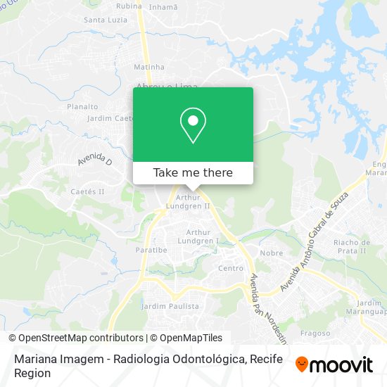 Mariana Imagem - Radiologia Odontológica map