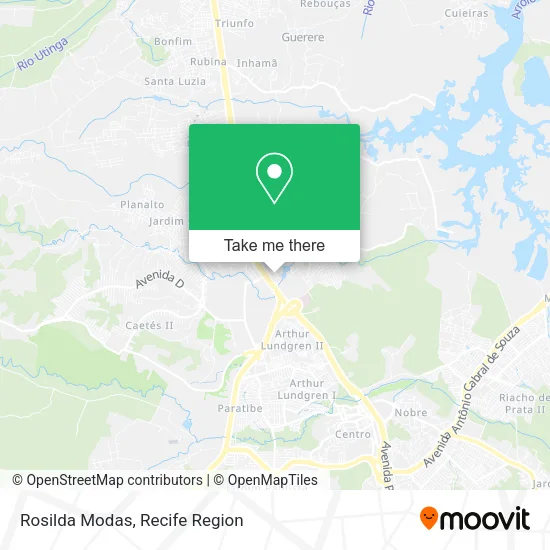 Rosilda Modas map