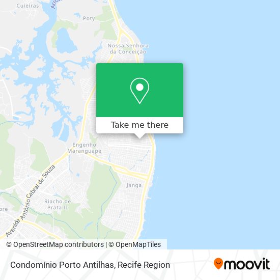 Condomínio Porto Antilhas map
